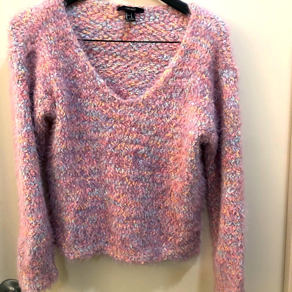 Fuzzy sweater